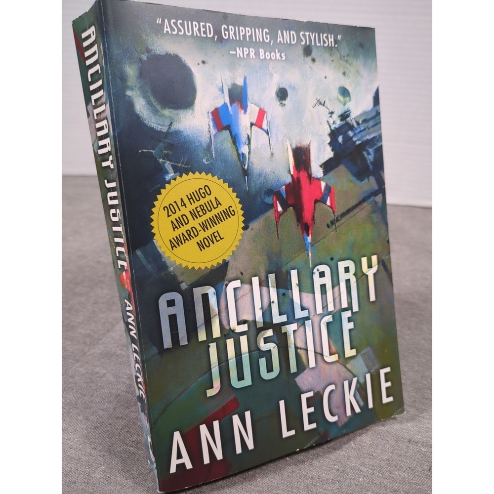 Ancillary Justice Ann Leckie First Edition Imperial Radch Book 1 Trade PB -‎ NEW